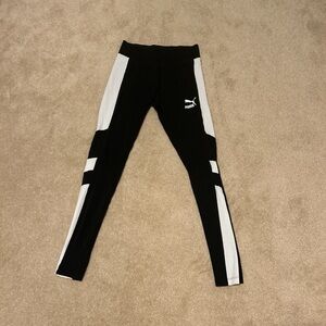 Puma Black and White Leggings